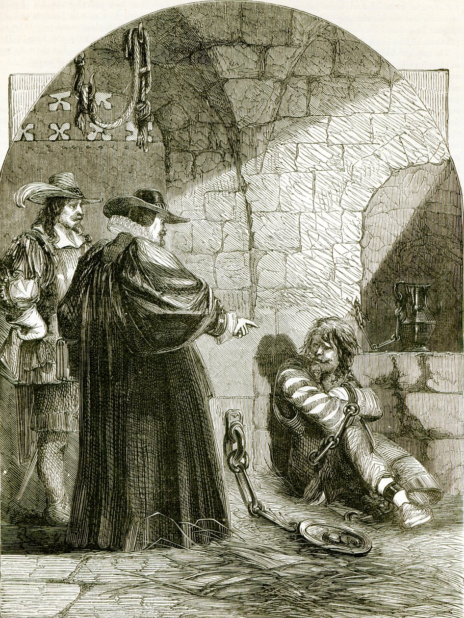 Felton in Prison   by English School