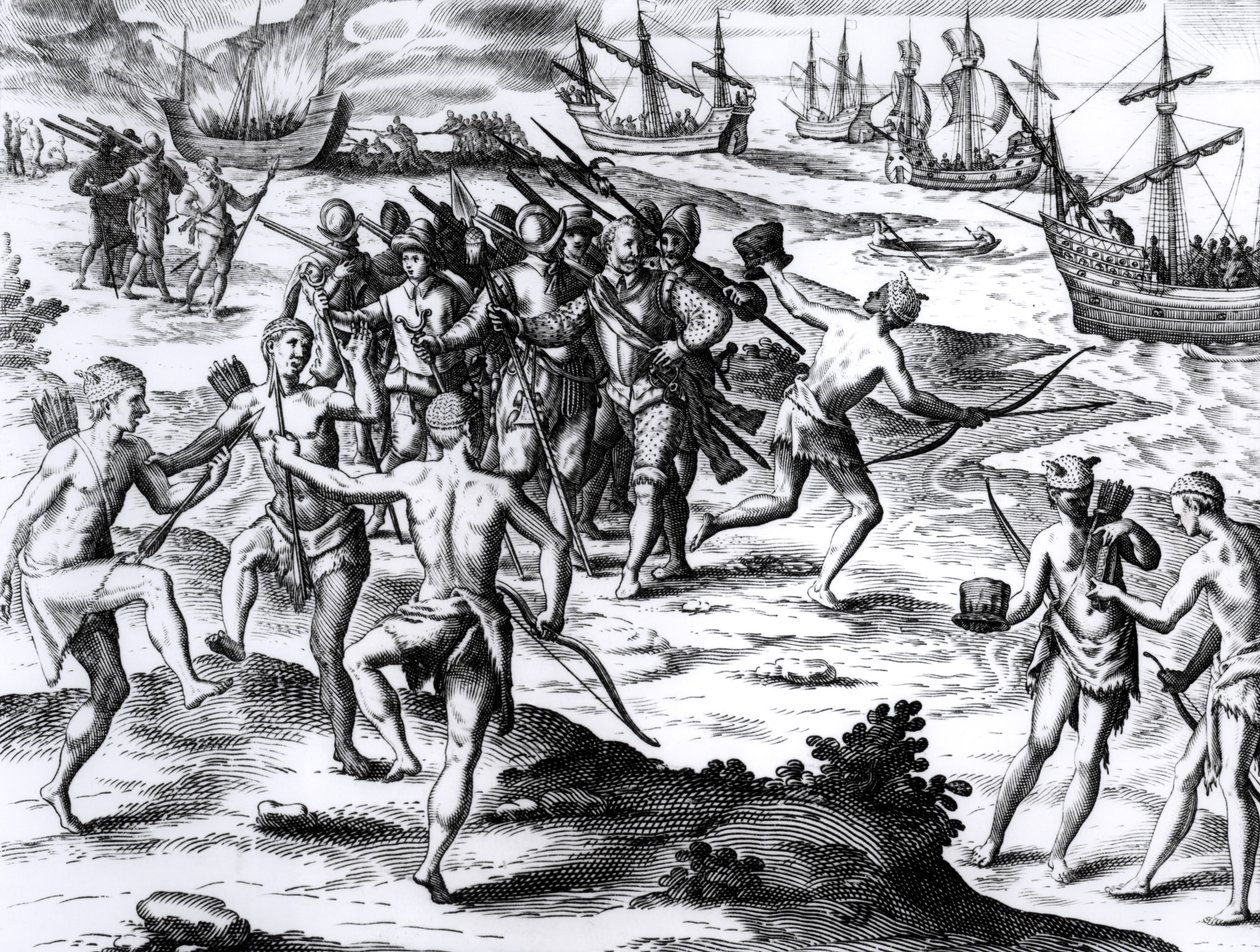 Francis Drake (c.1540-96) Yeni Dünya