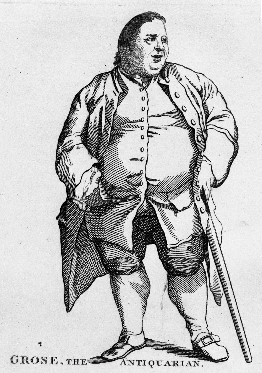 Francis Grose, antikacı by English School