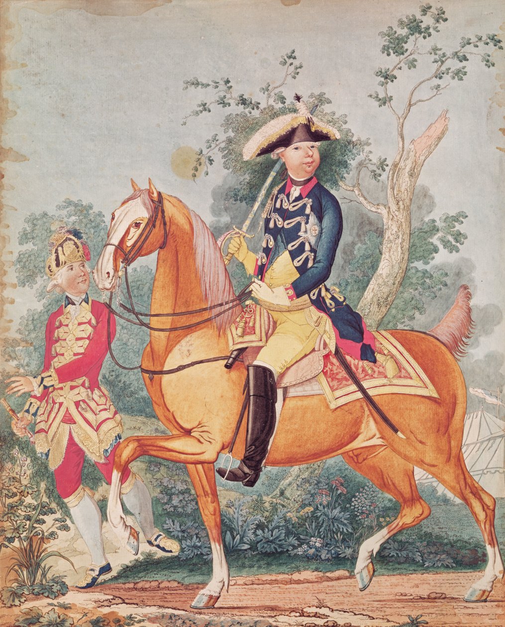 Frederick, York Dükü, 1795 by English School