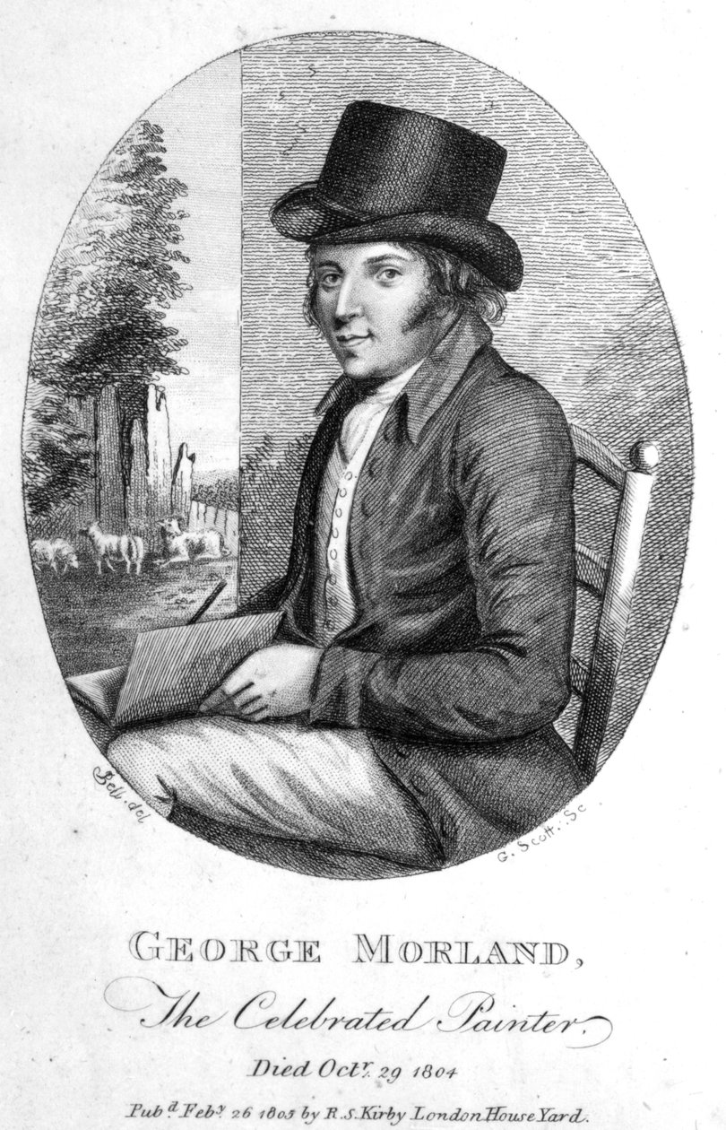 George Morland, G.Scott tarafından kazınmış, 1805 by English School