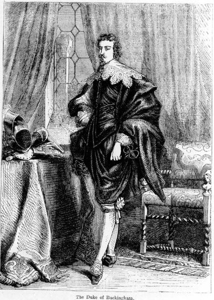 George Villiers, 1. Buckingham Dükü (1592-1628) by English School