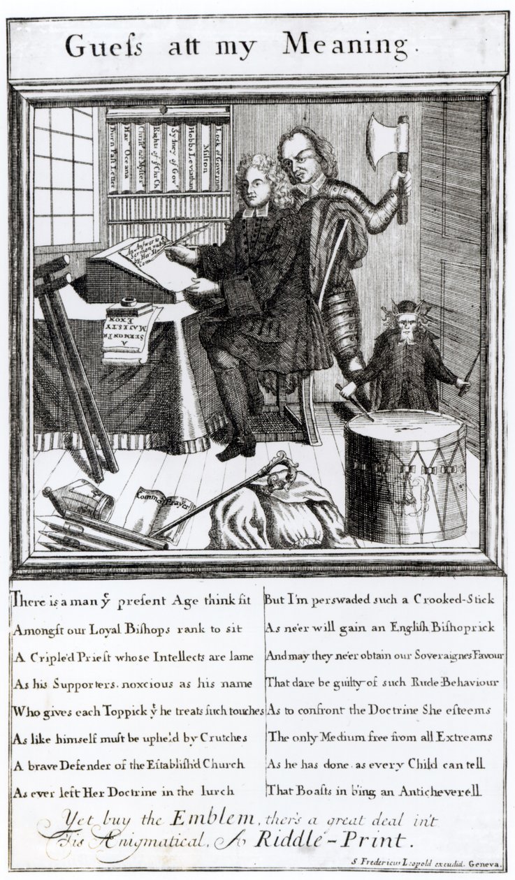 Anlamımı tahmin et, 1709 (ayrıca bkz. 250750) by English School