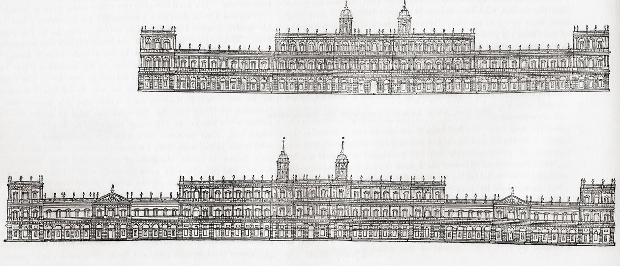 Inigo Jones 1638, Eski İngiltere