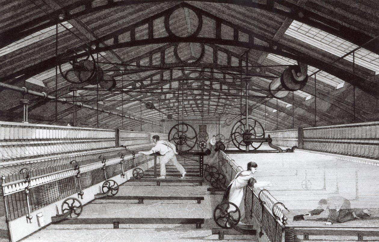 Bir Pamuk Fabrikasının İçi by English School
