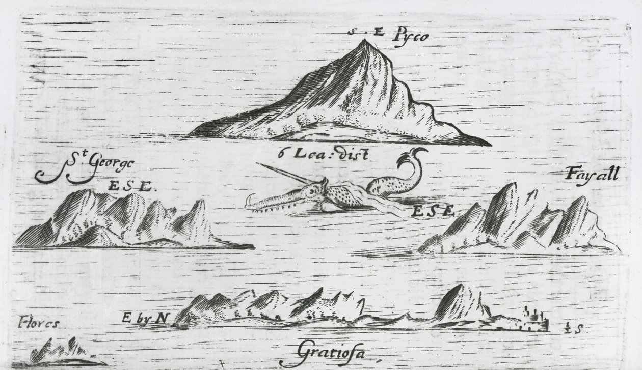Azor Adaları, c.1597 by English School