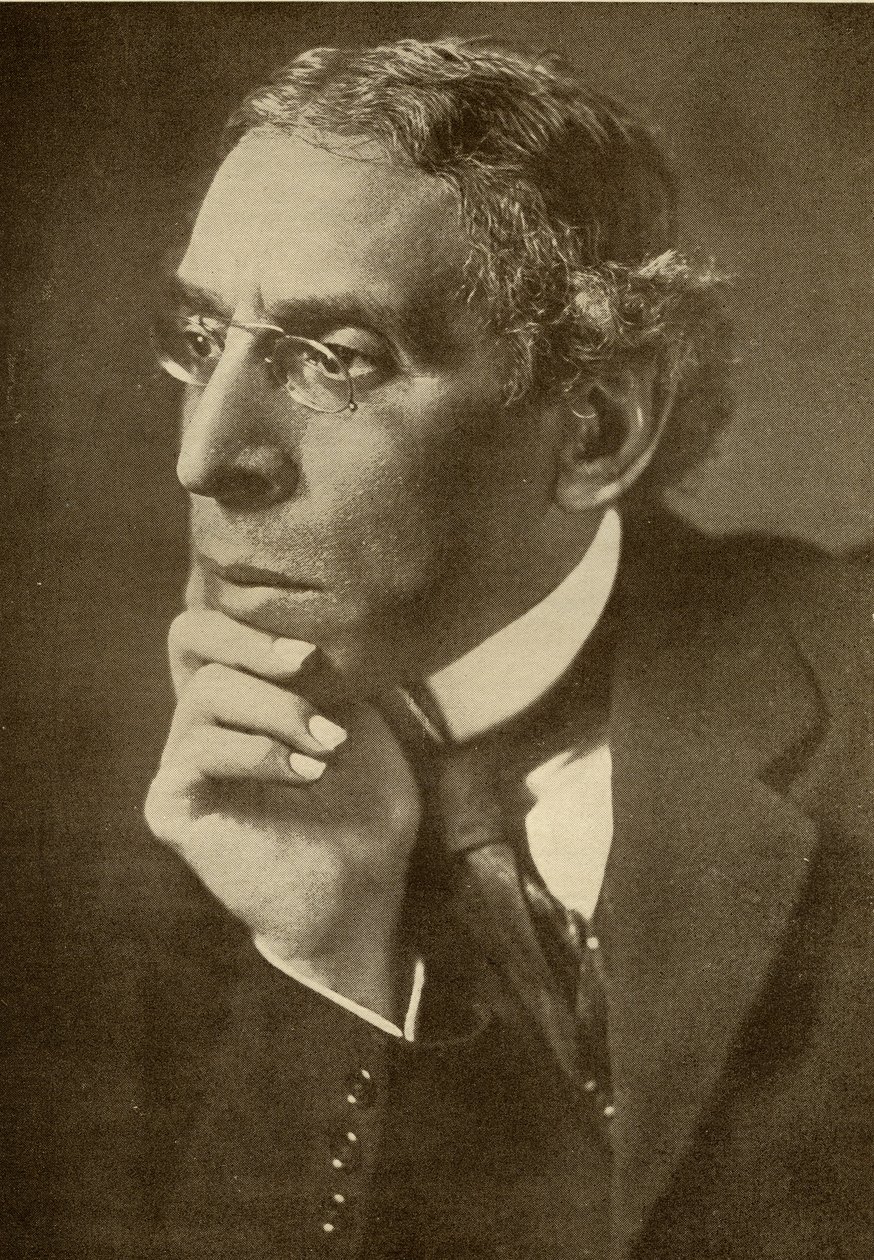 İsrail Zangwill (1864-1926) by English School