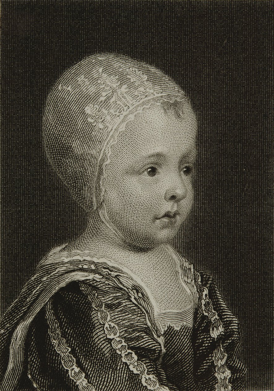 James II (1633-1701) Çocukken by English School