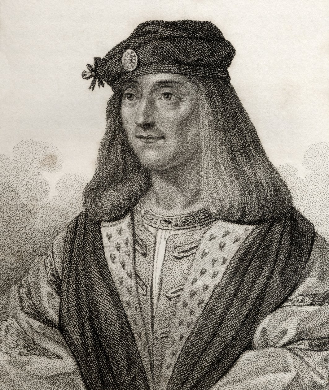 James IV, İskoçya Kralı, Geremia tarafından kazınmış, 