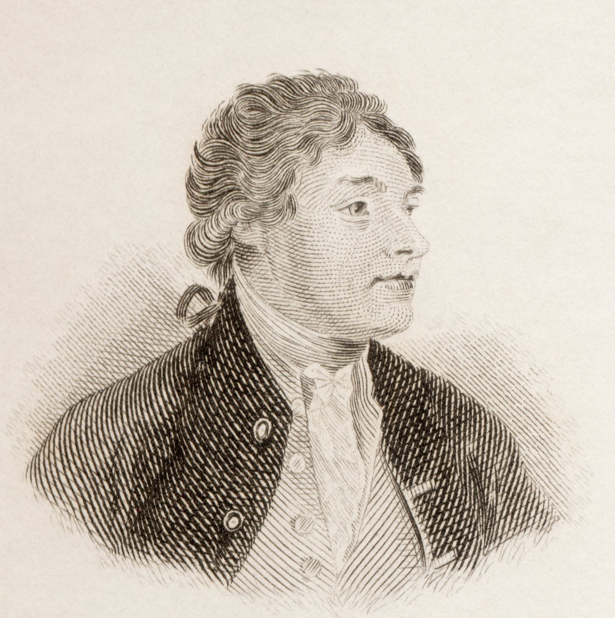 Jean-Louis de Lolme, 1825  by English School