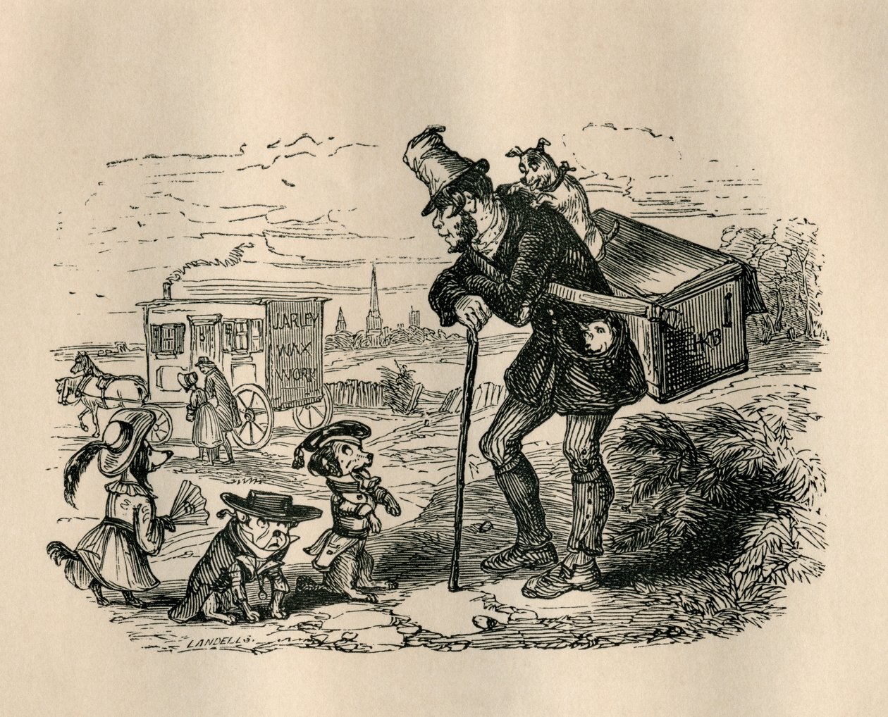 Jerry ve dans eden köpekleri, Charles Dickens