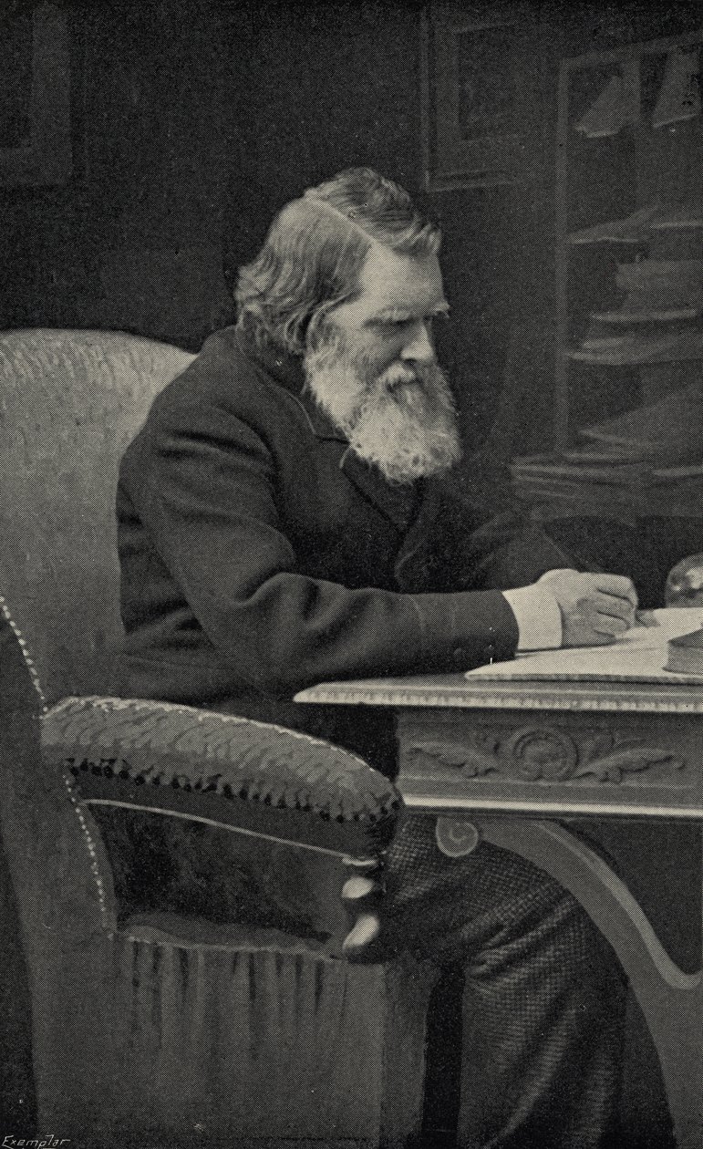 John Ruskin (1819-1900) çalışmasında by English School