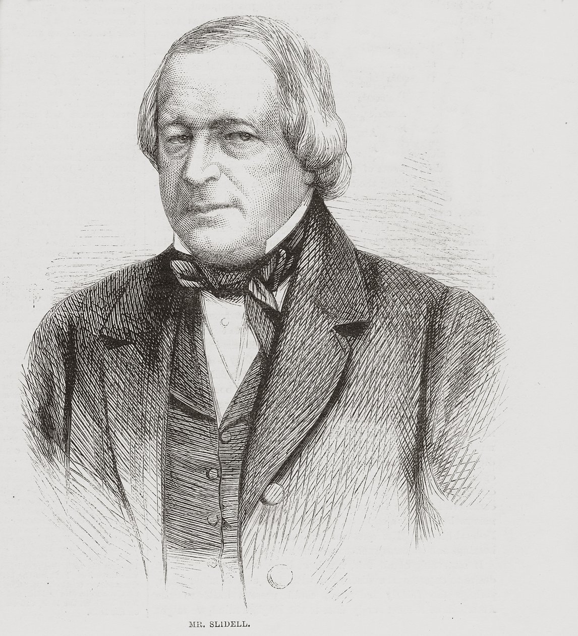John Slidell, 1861 by English School