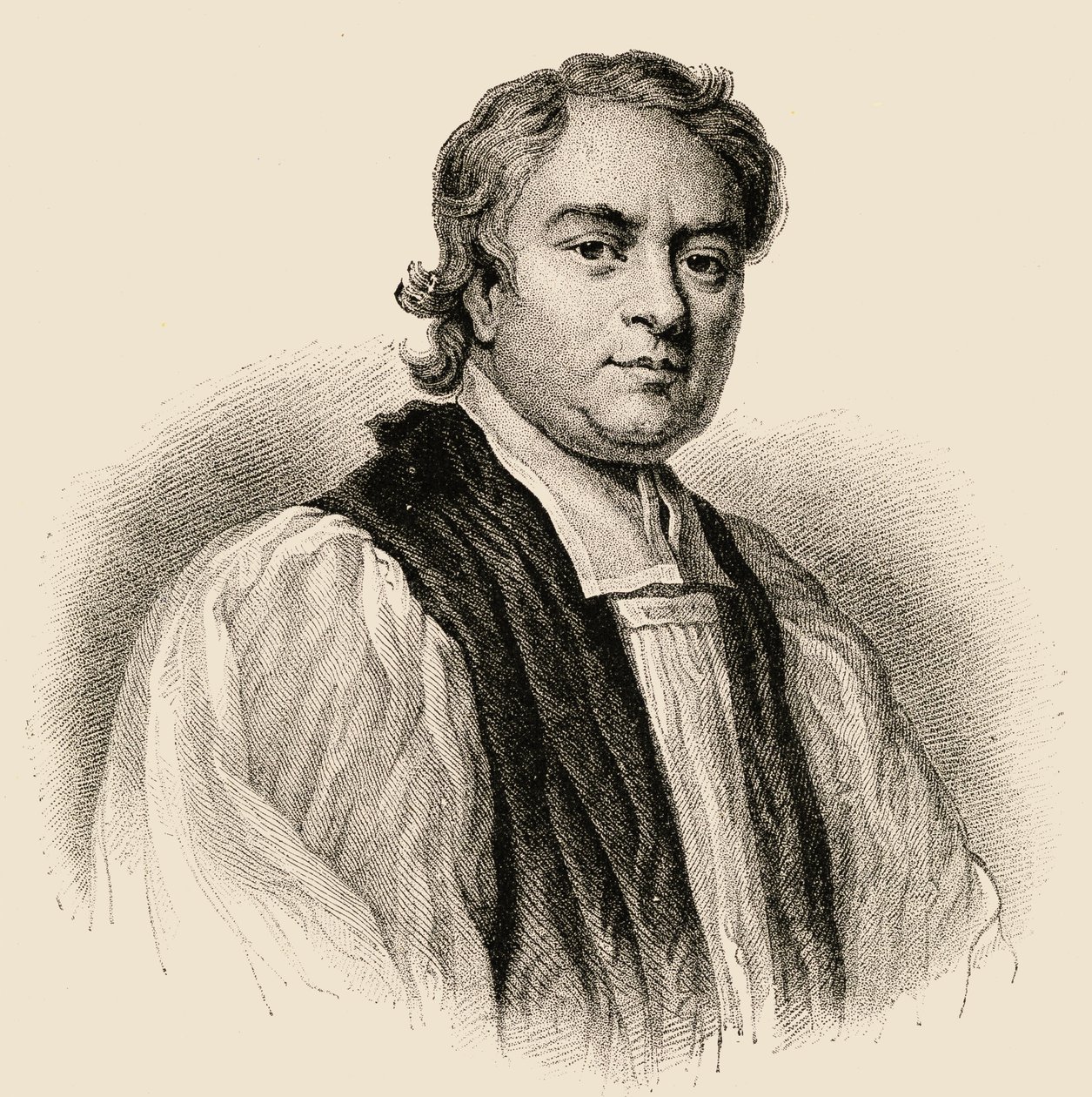 John Tillotson (1630-94) by English School