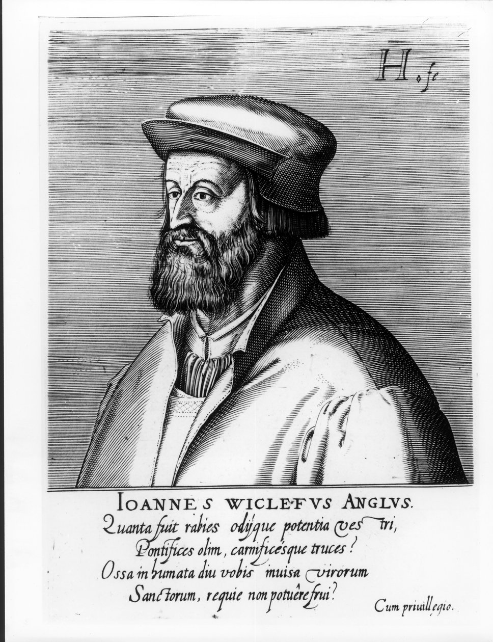 John Wycliffe (c.1330-84) by English School