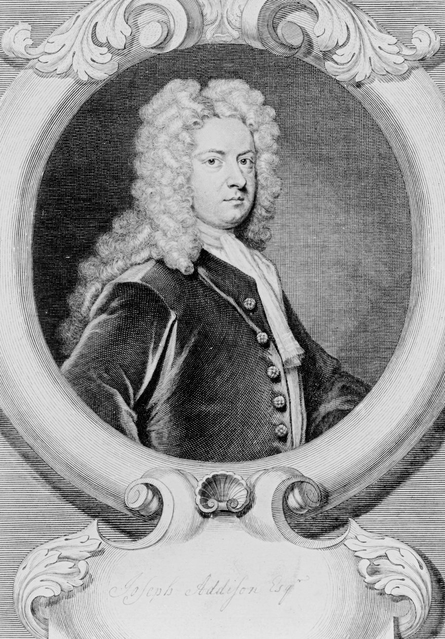 Joseph Addison (1672-1719)   by English School