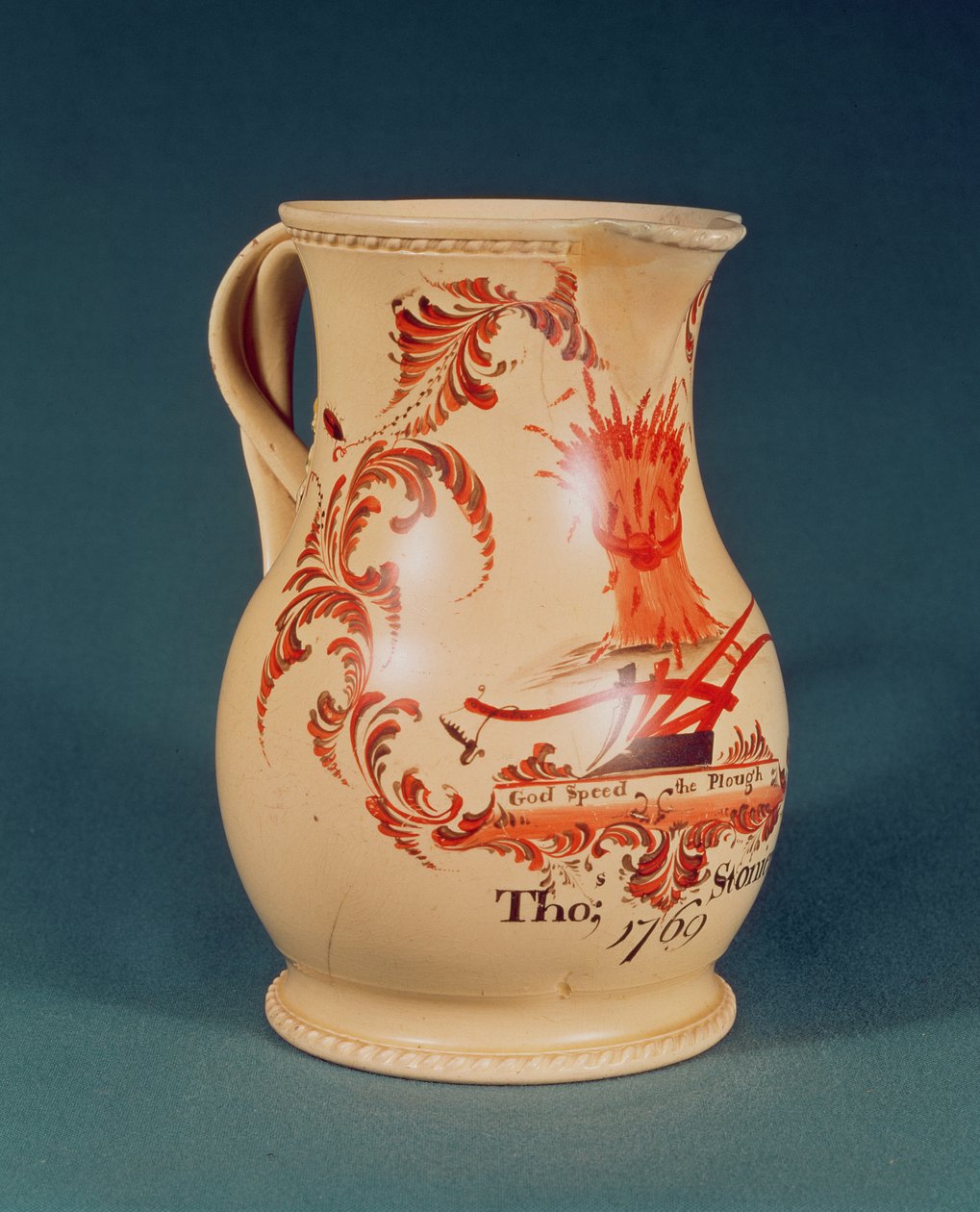 Sürahi, Leeds, c.1770 (krema) by English School