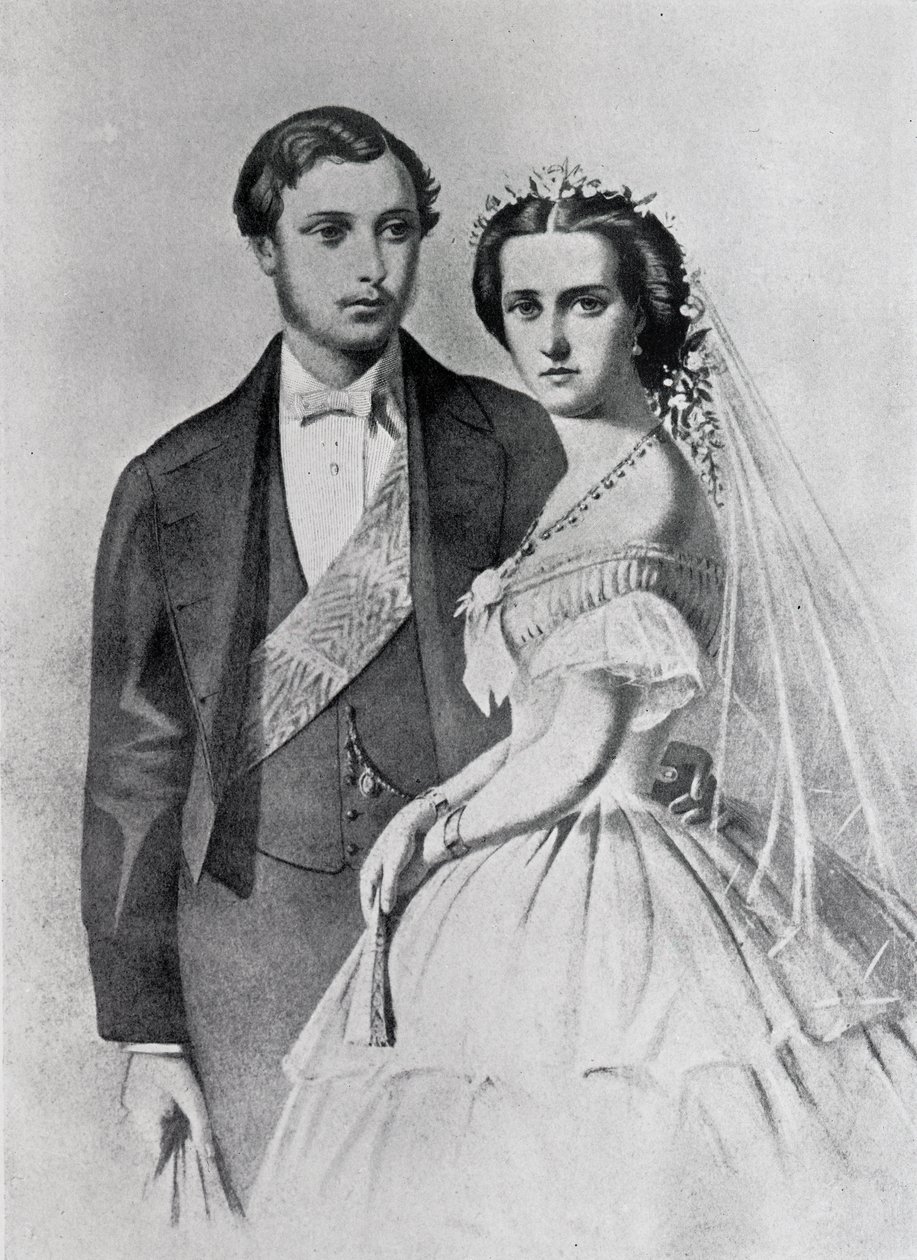 Kral Edward ve Kraliçe Alexandra evlilikleri sırasında by English School