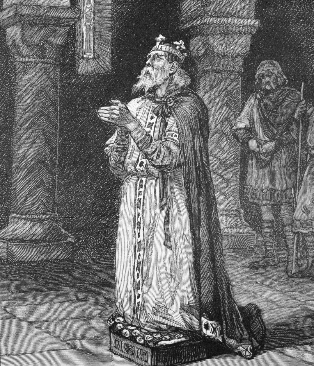 Günah Çıkaran Kral Edward (c.1002-66) by English School