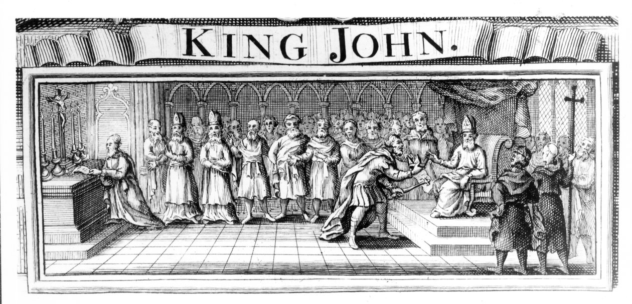 Kral John, tacını 1213 Mayıs