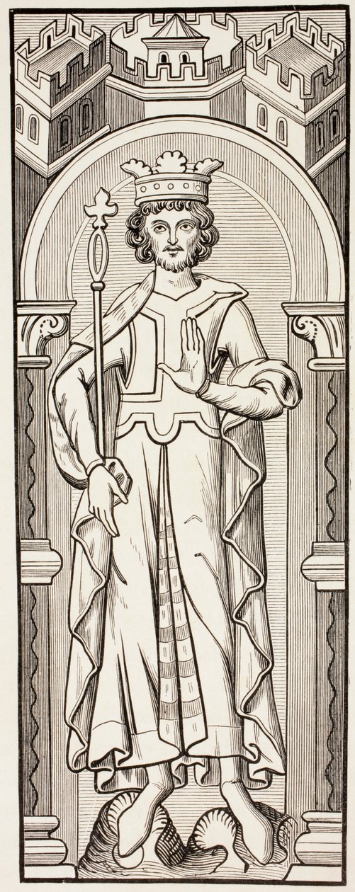 Fransa Kralı III. Philip, 1880 dolayları by English School
