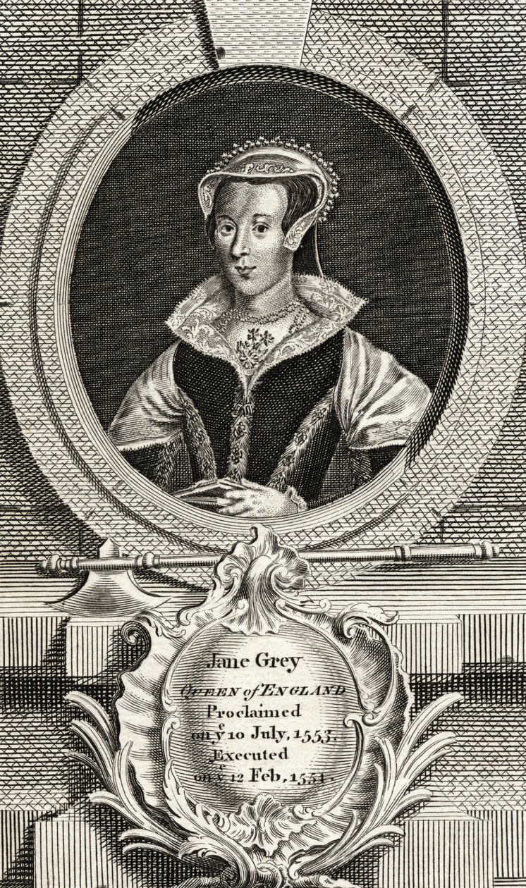 Lady Jane Grey (1537-54)  by English School