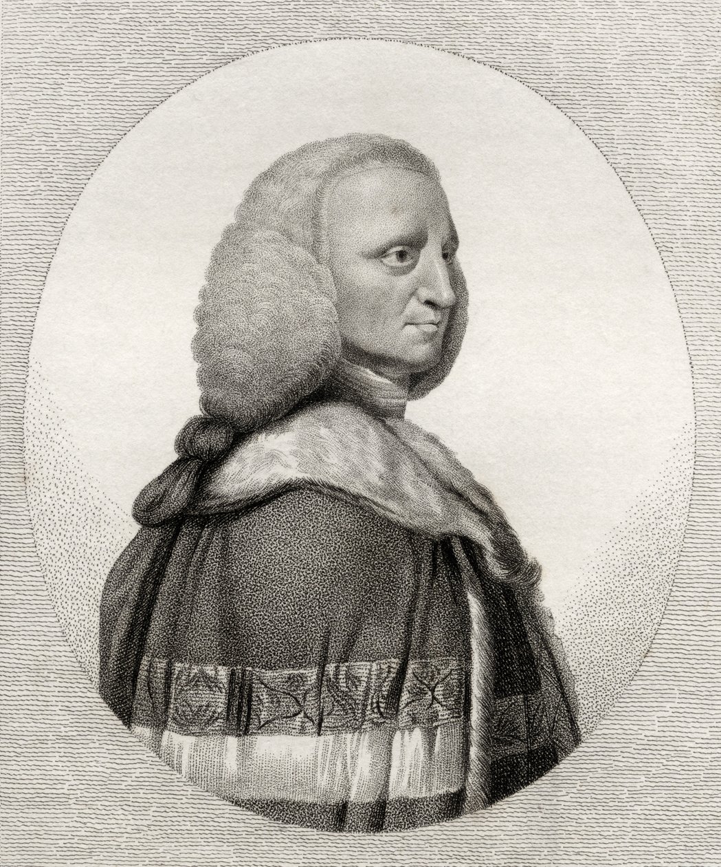 Lord George Lyttleton, Bocquet tarafından kazınmış, 