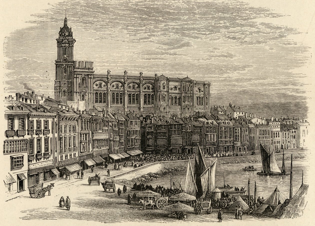 Malaga, İspanya, Peder Samuel Manning tarafından 1870 yılında yayınlanan 