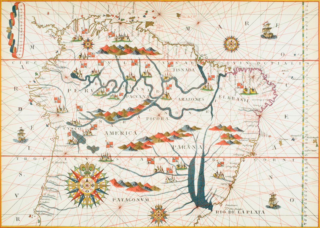 Amerika Haritası, 1878 by English School