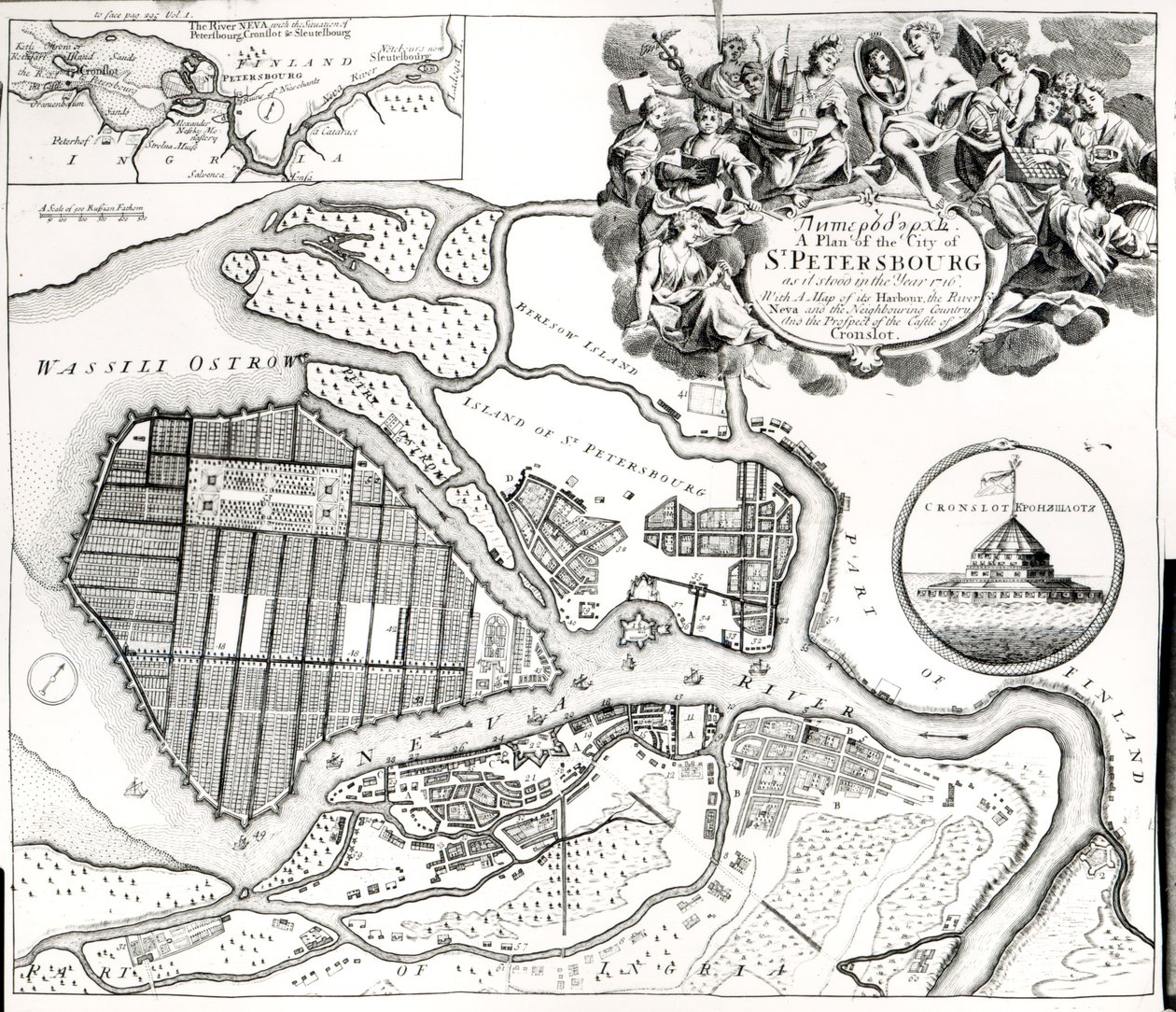 St.Petersburg Haritası by English School