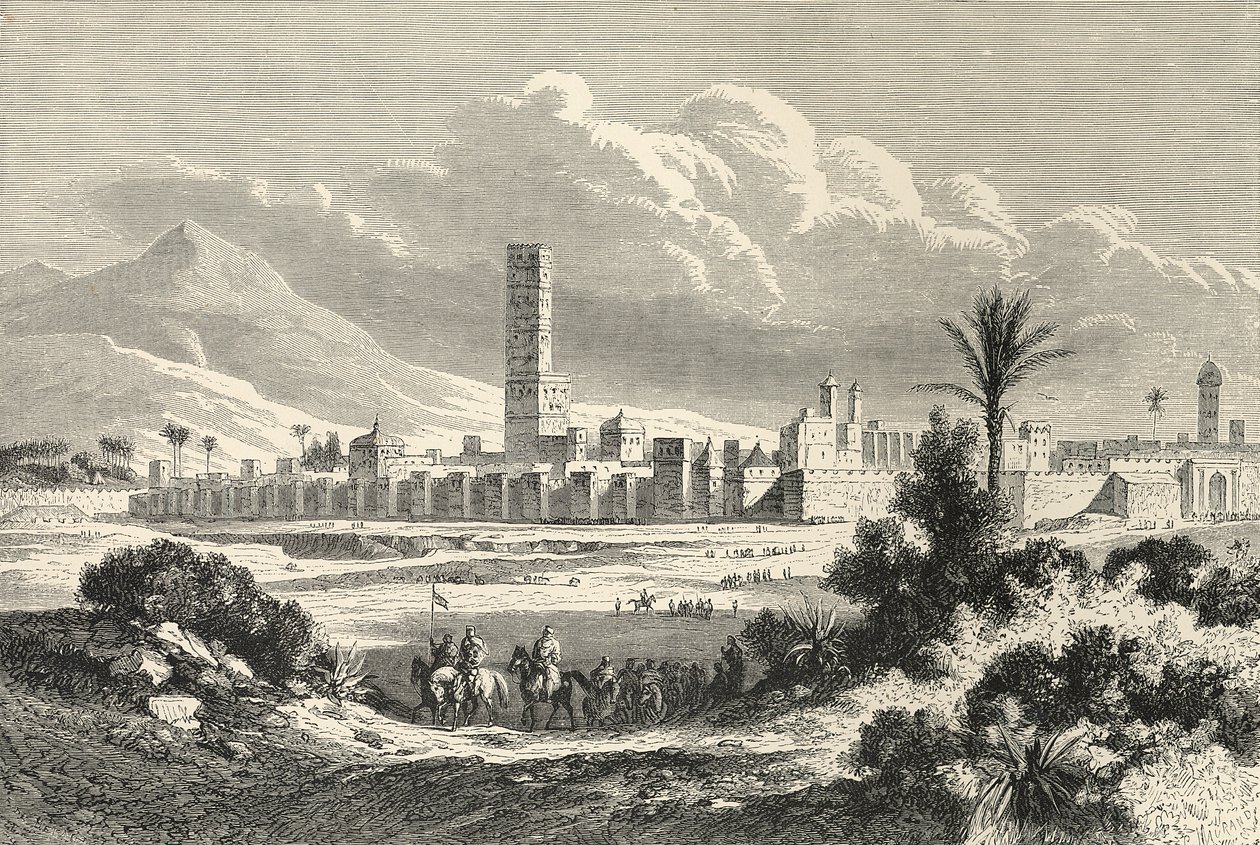 Fas: Afrika, 1860