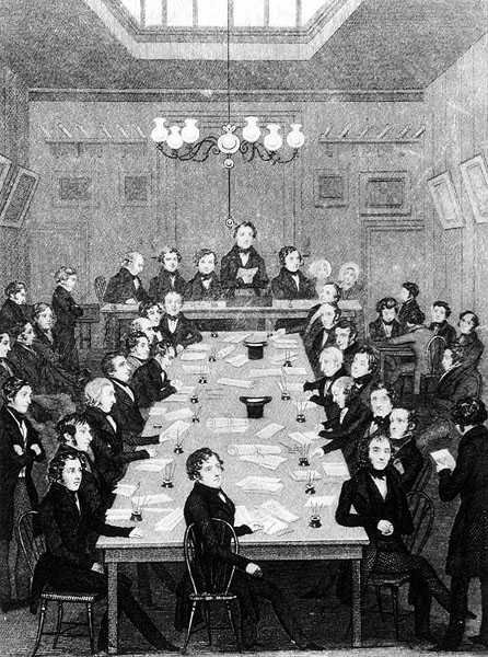 Ulusal Konvansiyon Toplantısı, 1842 by English School