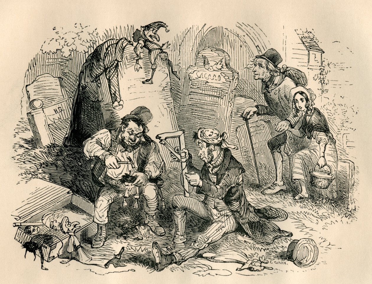 Bay Codlin, Kısa ve arkadaş, Charles Dickens
