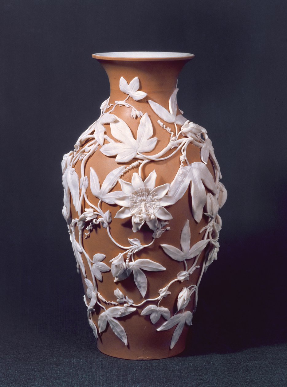 Minton Parian Ware vazosu, 1894 (seramik) by English School