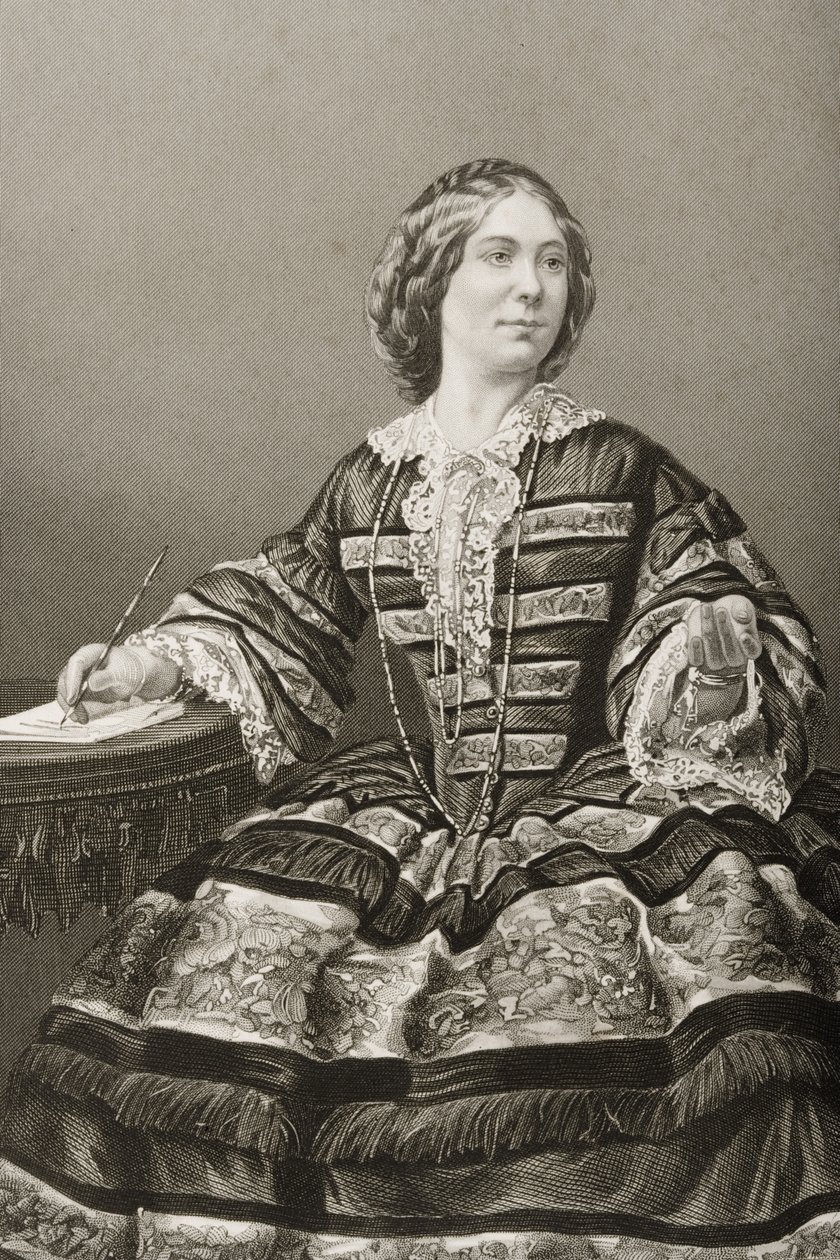 Miss Amy Sedgwick (1830-97)  by English School
