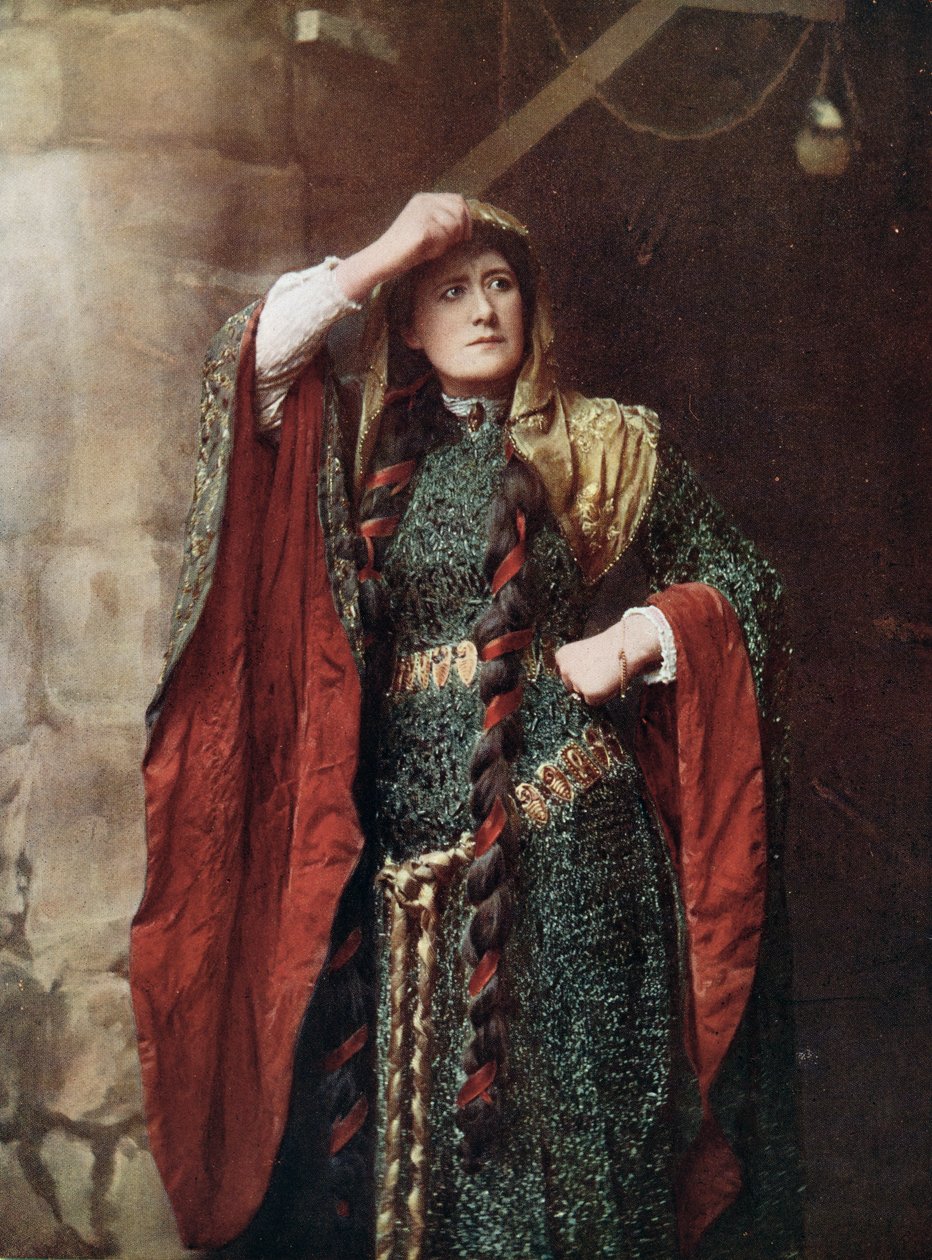 Bayan Ellen Terry (1847-1928), Window & Grove