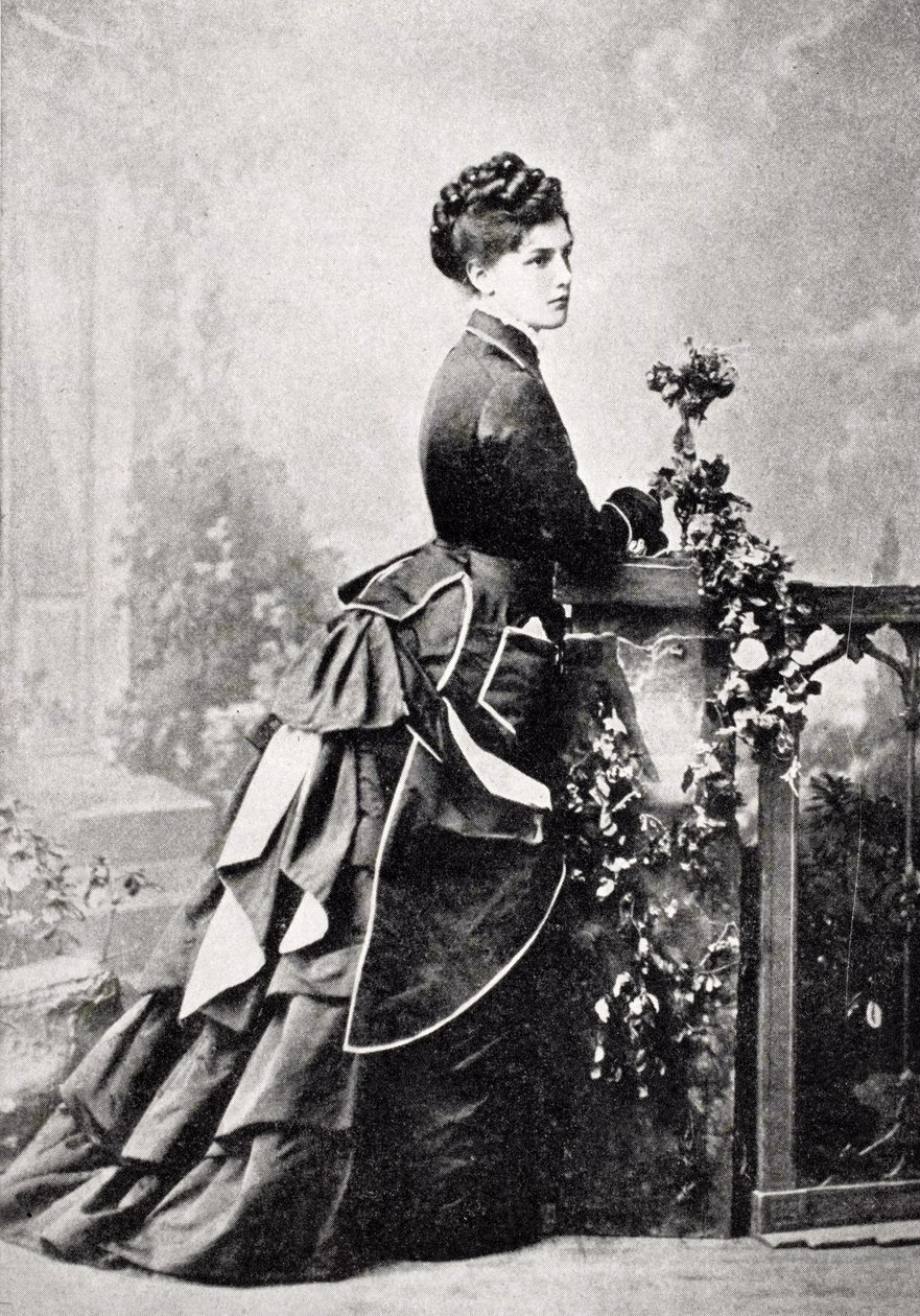 Bayan Jennie Jerome, daha sonra Lady Randolph Churchill, Scribner