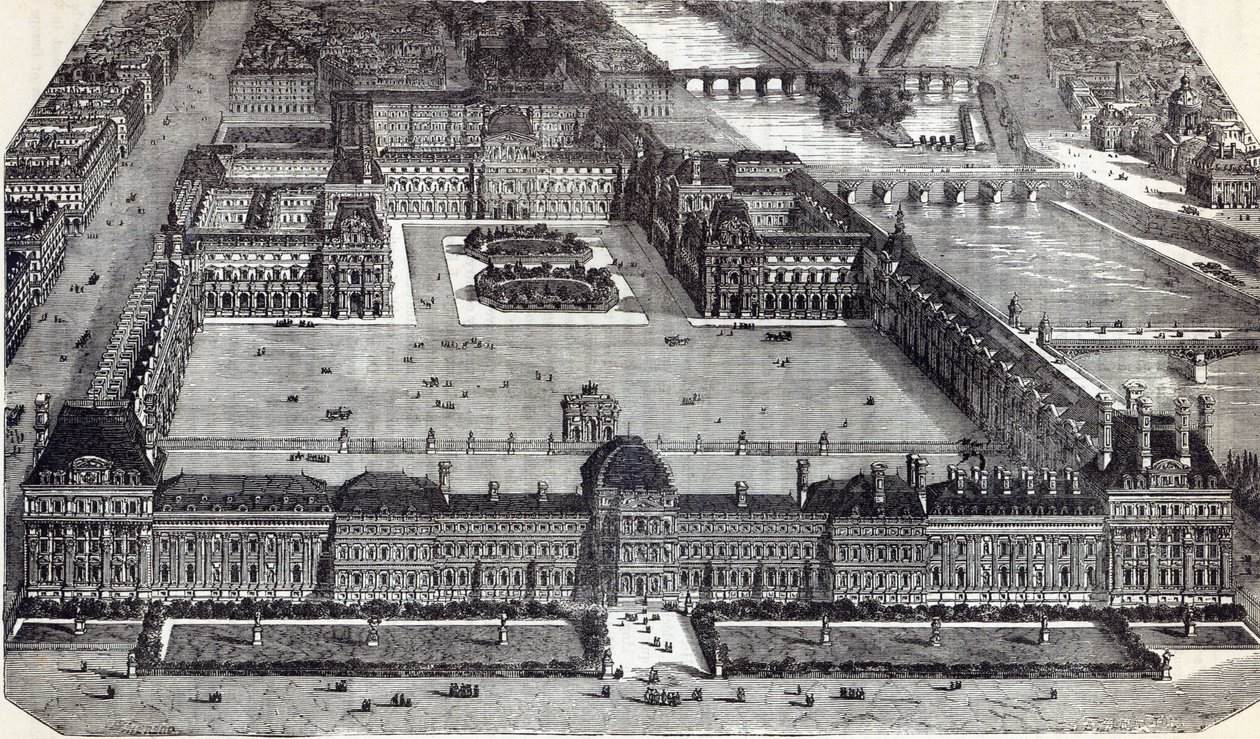 Tuileries ve Louvre