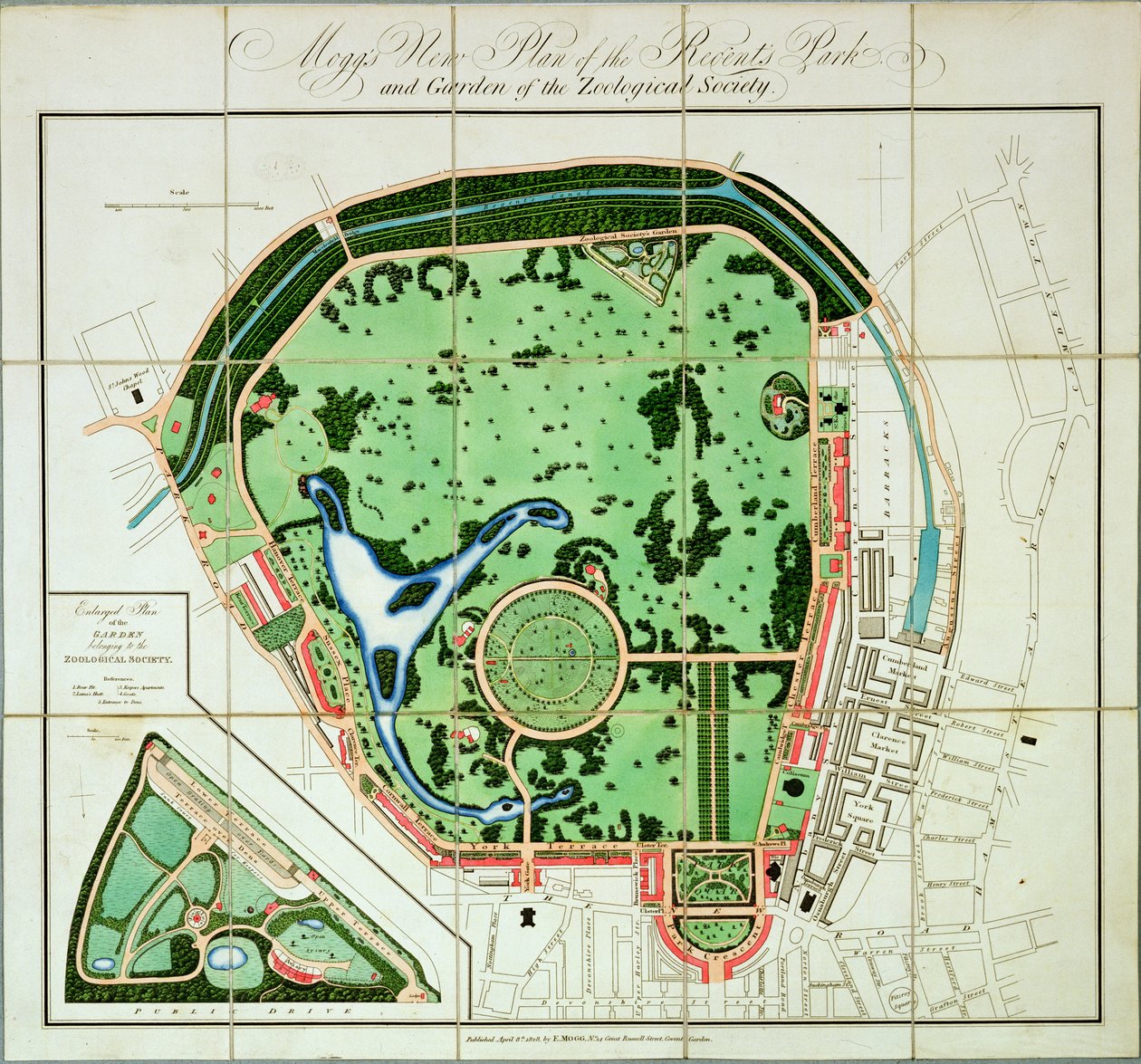 Regents Park ve Zooloji Derneği Bahçesi