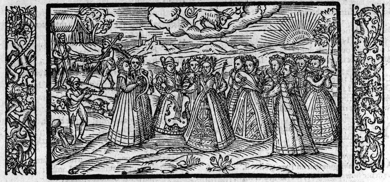 Nisan ayı, Edmund Spenser (1552-1599) tarafından yazılan 
