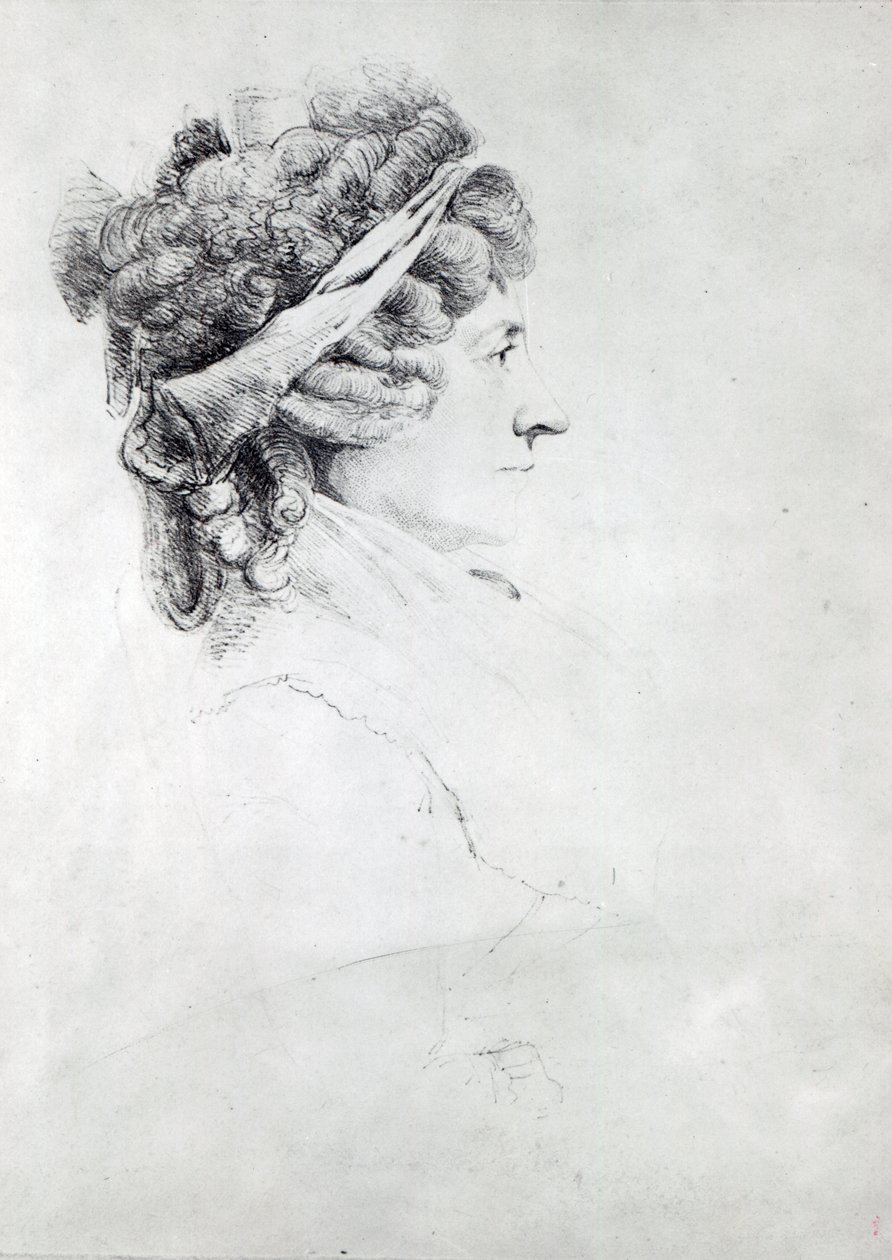 Bayan Piozzi by English School