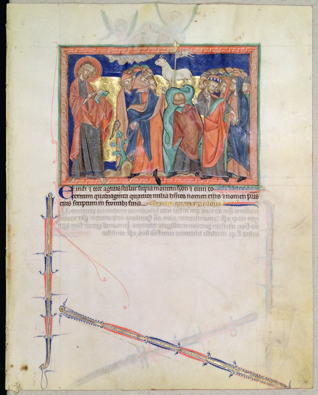 Bayan L.A. 139-Lisboa fol.41 Aziz John, Gulbenkian Apocalypse