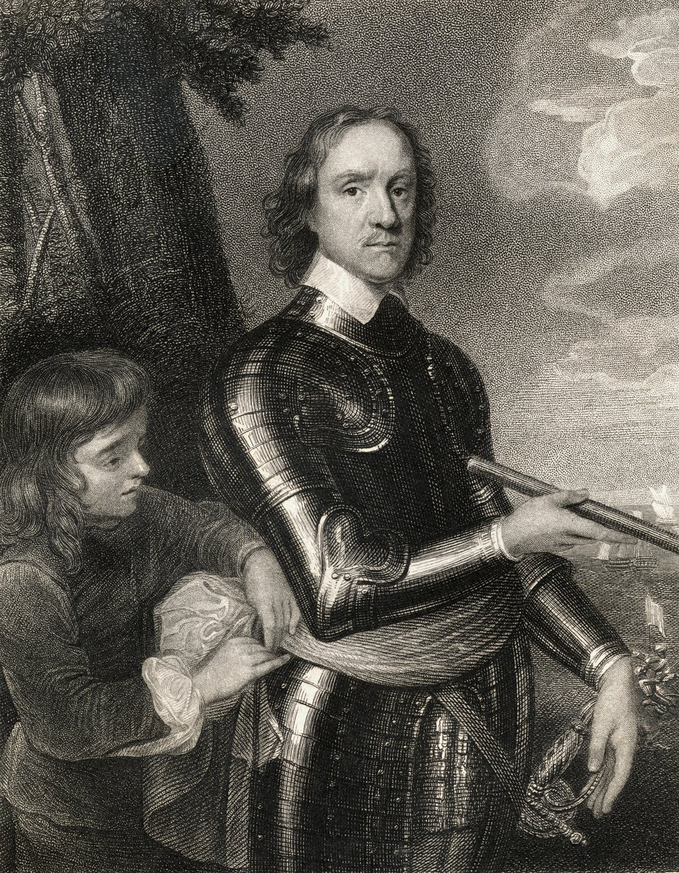 Oliver Cromwell (1599-1658) by English School