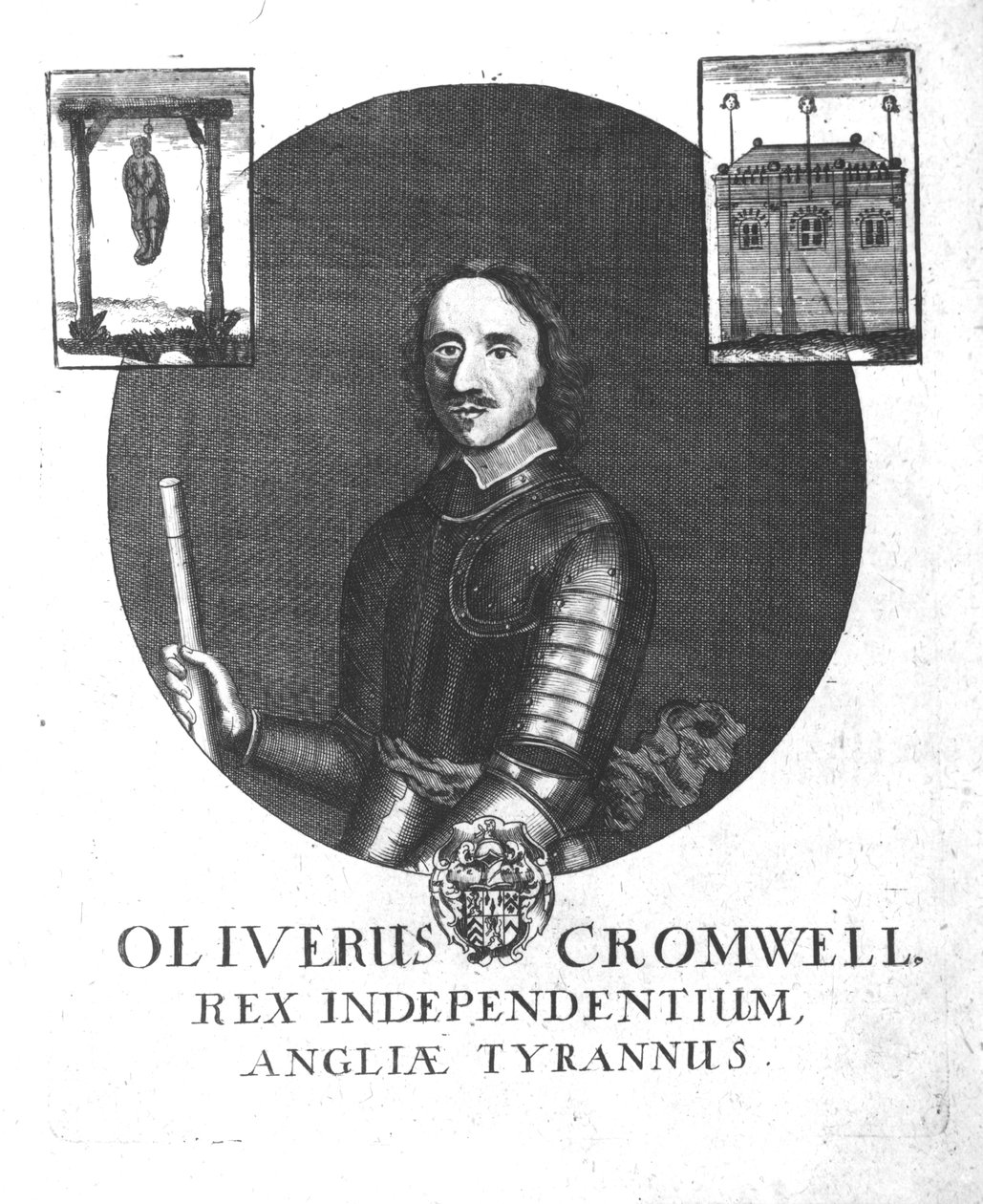 Oliver Cromwell, Bağımsızlık Kralı, İngiltere Tiranı by English School