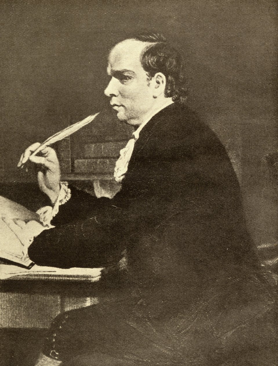 Oliver Kuyumcu (1730-74) by English School