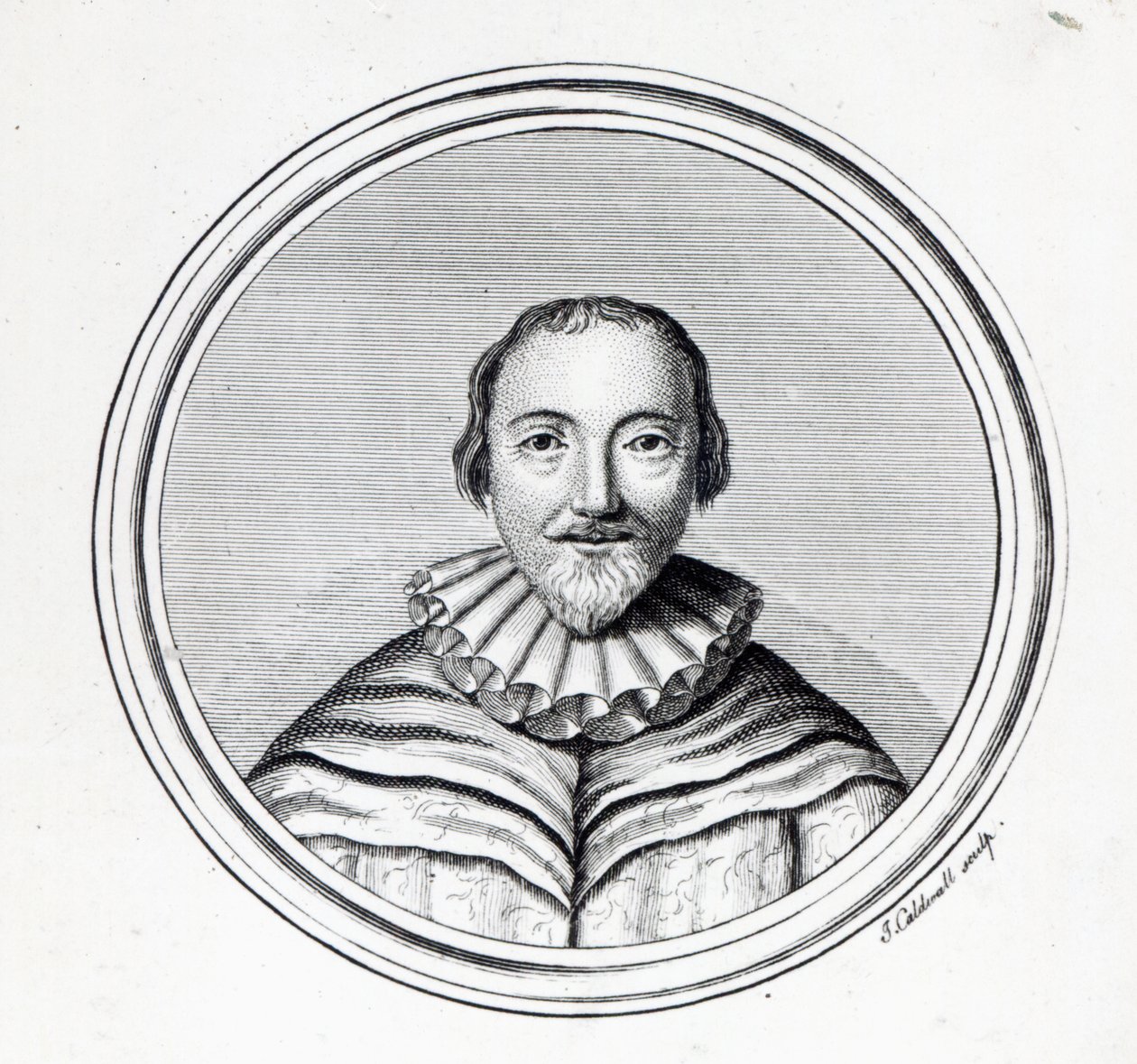 Orlando Gibbons, J. Caldwell tarafından oyulmuş by English School
