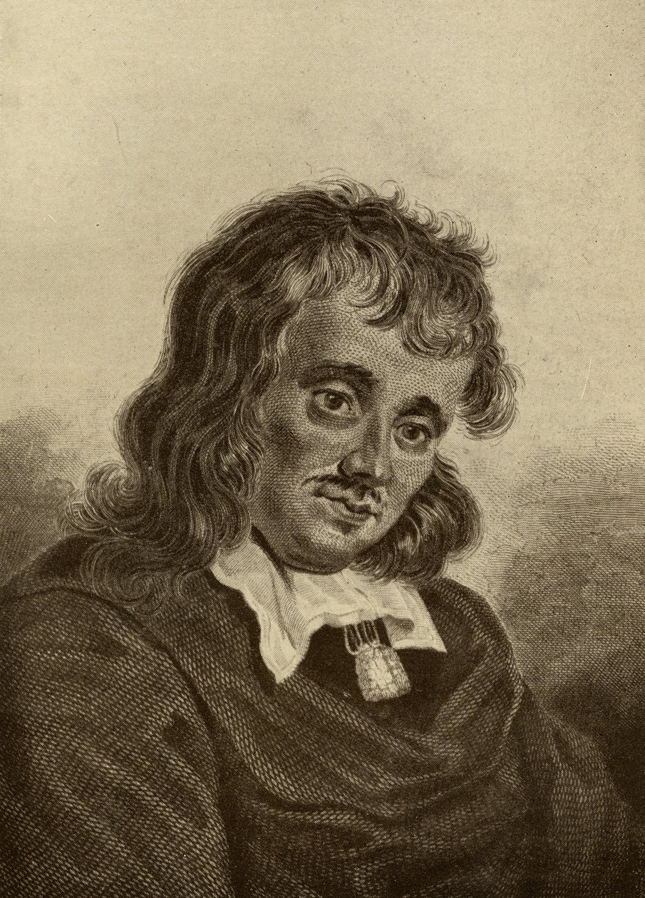 Paul Scarron (1610-60) by English School