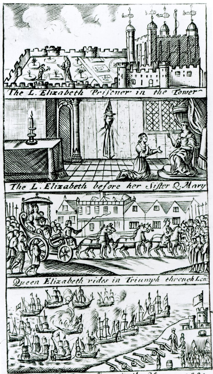 Popish Komplosu, 1588 by English School