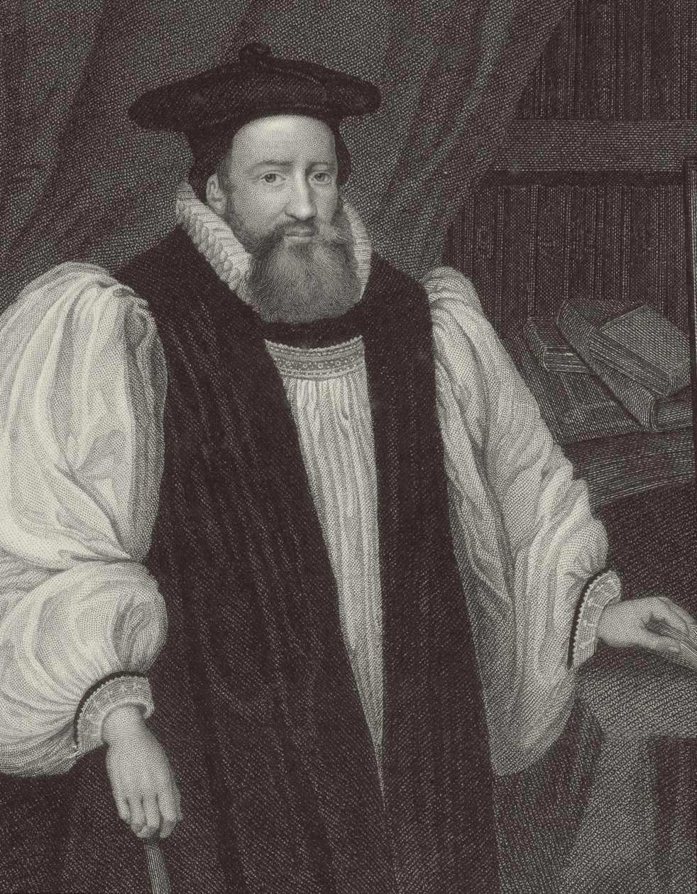 Portrait of George Abbot (1562-1633) Archbishop of Canterbury, from 