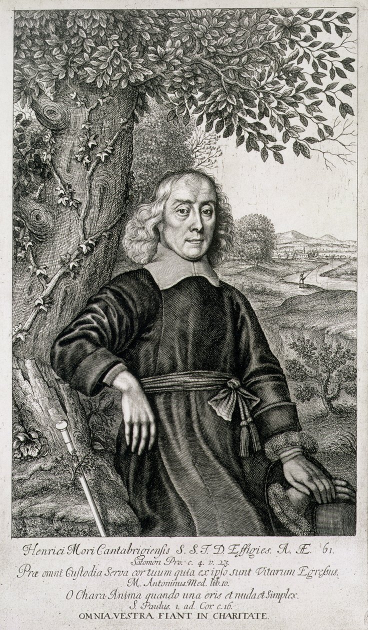 William Faithorne (1616-91) 1675 tarafından kazınmış Henry More